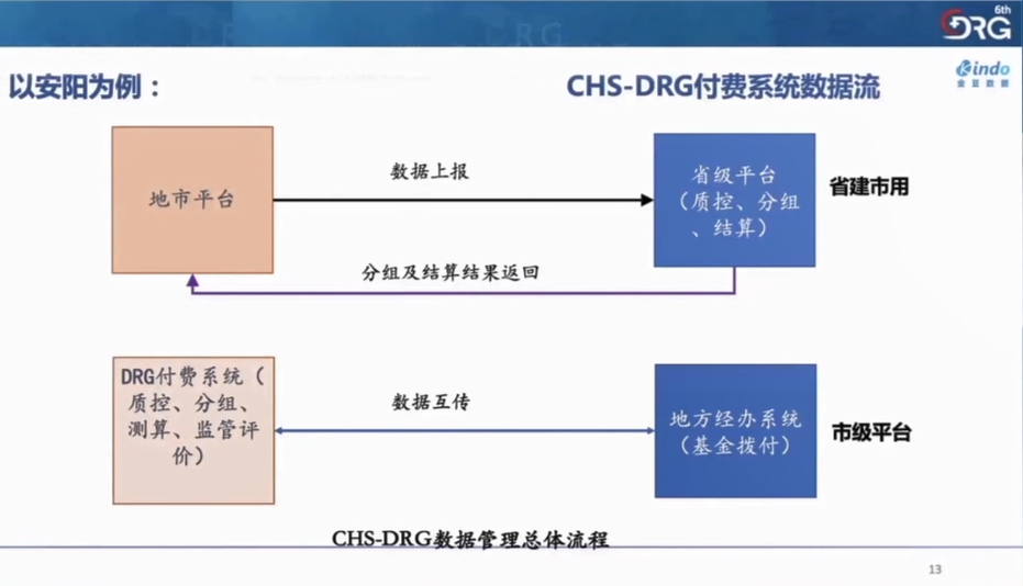 金豆公司安阳CHS-DRG付费系统数据流