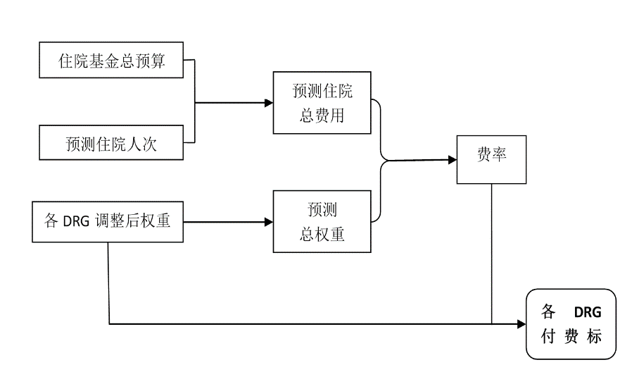 金豆公司之DRG付费标准的基础公式